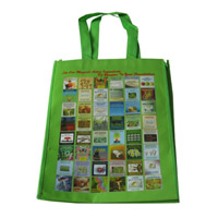 安康LB11覆膜无纺布广告袋